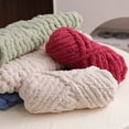 thumbnail image 4 of XmhyTop-A 500g Jumbo Cotton Acrylic Yarn Chunky Knitting Yarn for Hand Knitting, Soft Variegated Yarn,Red, 4 of 4