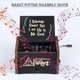 thumbnail image 2 of Caja de música creativa de madera con manivela de Harry Potter, adornos para novios y novias, regalos de San Valentín., 2 of 7