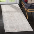 thumbnail image 3 of SAFAVIEH Windsor Harland Traditional Area Rug, Light Grey/Ivory, 9' x 13', 3 of 8