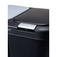 thumbnail image 3 of Step N’ Sort 40L Dual Trash & Recycling Bin – 2 x 20L Kitchen Garbage Can, Hands-Free Step Pedal, Dual Lid Opening, Soft-Close Lid, Removable Inner Bins, Black, 3 of 14