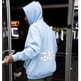 thumbnail image 4 of Oversize Ivory Fleece Hoodie, 4 of 4