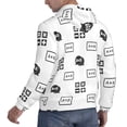 thumbnail image 3 of Hoodies for Men - Math algorithm Print Long Sleeve Comfrt Men'S Fashion Hoodies & Sweatshirts, Sweatshirts for Men Hoodies Pullover Clothing Clothes with Pouch, 3 of 7