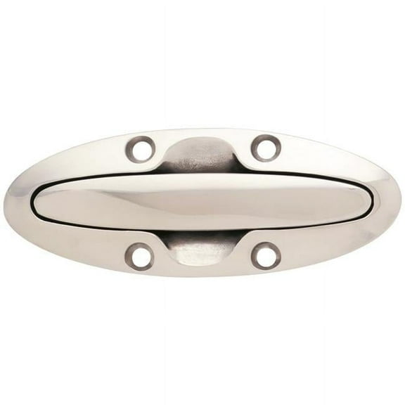 Attwood 4-1/2" Flush Cleat, Counter-Sunk