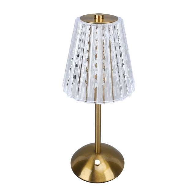 Lámpara de Mesa de Noche, Acrílico Acrílico Sin Escalón Táctilo Lámpara de Mesa Led para Barra