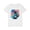 White, variant on Independence Day Toddler Boys T-shirt for Boys, Short Sleeve Cotton Tee with Patriotic Print, Round Neck, Breathable Fabric, for Ages 3-10, Hand Wash Only