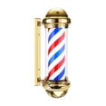 thumbnail image 2 of Poste de peluquero, accesorio de iluminación giratorio para barbería, señal abierta, clásico rojo, azul y , luz de rayas LED giratoria para sin la pelota, 2 of 8