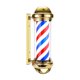 thumbnail image 1 of Luz de poste de barbero clásica, lámpara giratoria de barbería a rayas, Retro, montaje en pared, poste de barbería Led para peluquería sin la pelota, 1 of 9