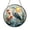 Acrylic 3.5 Inch, variant on Bird Heron by Water Suncatcher Window Decor, Artistic Stained Glass Style Hanging Ornament, Thoughtful Nature Gift