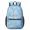 Black-4, variant on 17 Inch Lightweight Backpack,PVC Waterproof Oxford Fabric, Ergonomically Designed, with Large Capacity, Aqua Blue Watercolor