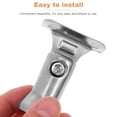 thumbnail image 4 of EcoNesxp 12pcs Stainless Steel Handrail Brackets Stair Railing Brackets Handrail Stair Brackets Durable and Long Lasting, 4 of 5