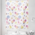 thumbnail image 1 of Pastel Tapestry, Watercolor Texture Liquid Paint Drops Dots Aquarelle Art Style Romantic Colorful, Fabric Wall Hanging Decor for Bedroom Living Room Dorm, 5 Sizes, Multicolor, by Ambesonne, 1 of 1