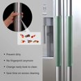 thumbnail image 4 of FrostHike Refrigerator Door Handle Cover.Keep Kitchen Appliances Clean .Drips.Smudges. Fingerprints and Dust Covers.Suitable for Fridge.Microwave.Dishwasher.Oven (19.7" L*4" W. Green), 4 of 5