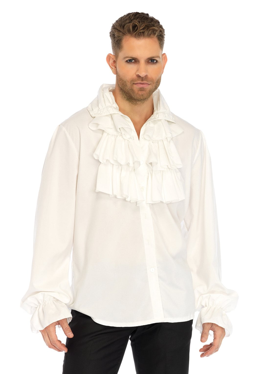 Leg Avenue Mens Renaissance Ruffle Front Pirate Shirt