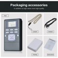 thumbnail image 5 of Lunfar Set Mini Portable FM Radio Stereo Digital Clock Radio Suitable for Conference Simultaneous Interpretation and Tour Guide Team, Outdoor Sports, 5 of 5