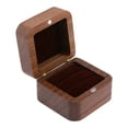 thumbnail image 3 of REGALWOVEN Wood Ring Box for Proposal, Engagement, Wedding, Ceremony, Jewelry Ring Box Storage Ring Holder Box Coffee 2*2*1.6in, 3 of 6