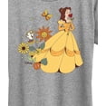 thumbnail image 3 of Disney Princess - Belle And Chip Flower Power -  Women's Short Sleeve Graphic T-Shirt, 3 of 5