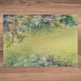 thumbnail image 3 of Ambesonne Flower Jigsaw Puzzle, Spring Foliage Vintage, Heirloom-Quality Fun Activity for Family Durable Cardboard, 1000 pcs, Green, 3 of 5