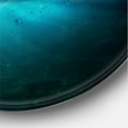 thumbnail image 3 of Designart - Romantic Moon Over Deep Blue Sea II - Nautical & Coastal Metal Circle Wall Art, 3 of 5
