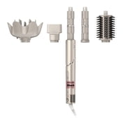 Shark FlexStyle Air Styling & Drying System, Hair Dryer, Curlers, Diffuser & Oval Brush, HD435 Stone