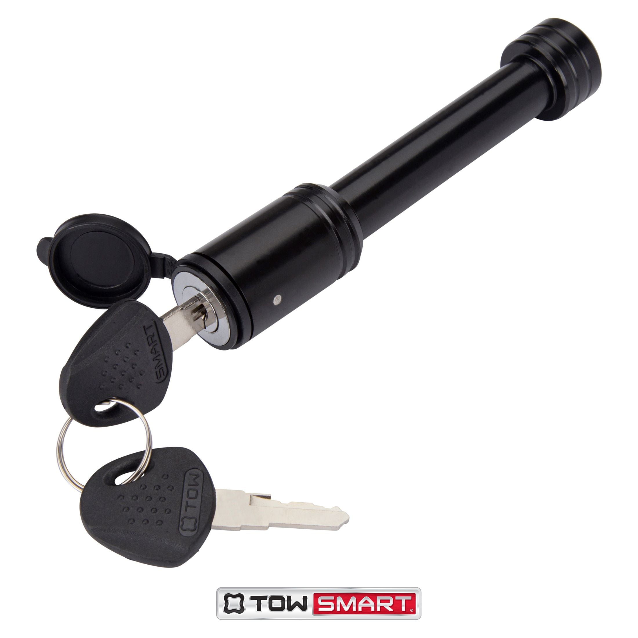 TowSmart 5/8 in. Barrel Style Receiver Lock, Black Powder Coat, 7278