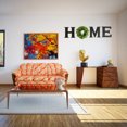 thumbnail image 2 of Wooden Domestic Use HOME Letters Wall-Mounted Decoration Retro Crafts Wall, 2 of 8