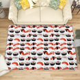 thumbnail image 1 of 2x3 Rug, Sushi Door Mat Washable Non Slip Soft for Entryway, Japanese Food Rug, Japan Style Carpet, Sushi Home Decor & Gifts, 1 of 7