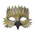 thumbnail image 2 of Máscara de pájaro cómoda de usar, cubrebocas, máscara de mascarada para escenario, graduación, cumpleaños oro, 2 of 8