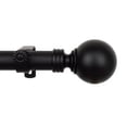 thumbnail image 3 of Contemporary Home Living 126" Gold Solid Contemporary Round Single Curtain Rod, 3 of 3
