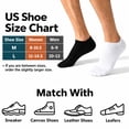 thumbnail image 3 of Livease Ankle Socks Athletic Low Cut , 6 Pairs No Show Socks for Women Men, Size 10-13, 3 of 9