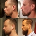 thumbnail image 4 of Kit de crecimiento de barba RAFFIN para hombre con cera y aceite para bigote, 4 of 9