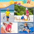 thumbnail image 5 of BIG ELEPHANT 3 Pack Kids Short Sleeve Rash Guard Shirt UPF 50+ Protection Swimwear Quick Dry Swim Tee Youth Rashguard, 5 of 5