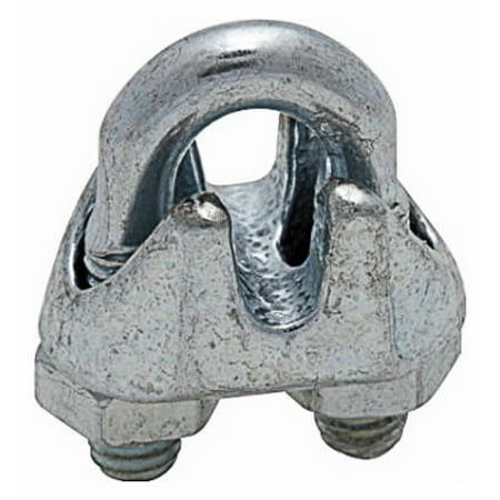 

National 1/2 Stainless Steel Wire Cable Clamp Designed For Forming An Eye O