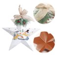 thumbnail image 3 of Pentagrama de metal para decoración de árbol de Navidad., 3 of 5