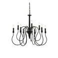 thumbnail image 4 of Flynx 9 lights pendant in black, 4 of 7
