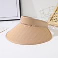 thumbnail image 5 of OJSFQUFP Sports Sun Visor Hats Women Foldable Brim Lightweight Packable Adjustable Visor Caps Running Tennis, 5 of 7