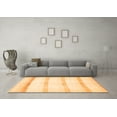 thumbnail image 3 of Ahgly Company Indoor Square Solid Orange Modern Area Rugs, 7' Square, 3 of 4