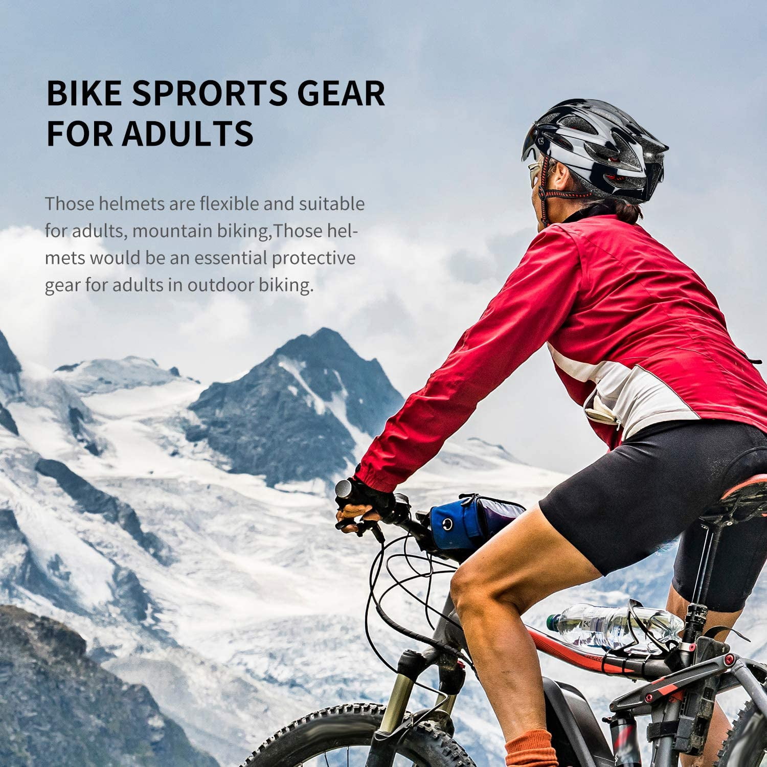 XinerTer Adult Bike Helmet Road Bike 
