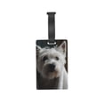 thumbnail image 6 of Balery Dog Wrapped in Towel 1 Print Durable Luggage Tags with Secure Strap, Personalized Travel ID Tags for Suitcases, Bags, and Backpacks - Easy Identification for Men and Women, 6 of 8