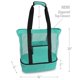 thumbnail image 2 of Bolsa de picnic para viajes al aire libre, aislamiento térmico de playa y bolsa de hielo para mantenimiento fresco, bolsa de playa de malla, bolsa de hielo multifuncional creativa, 2 of 5