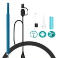 thumbnail image 1 of Smart Visual Ear Otoscope, 1080P Wireless Otoscope-Ear Scope Camera, Herramientas USB MABOTO Azul, 1 of 2