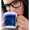 thumbnail image 2 of 3dRose, Death Valley National Park Old Basin Salt Formations, 15oz Two-Tone Red Mug, 2 of 7