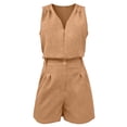 thumbnail image 4 of MuXiKeJi Clothes Two Piece Sets for Women Summer Spring Travel Vacation Outfits Short Sleeve Lounge Sets Side Slit Wide Leg Pants S-3XL, 4 of 4