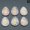 Rose Quartz, variant on 7pcs Crystal Stone Gems Drop Hand Seven Chakra Energy Reiki Healing Pendant-Rose Quartz