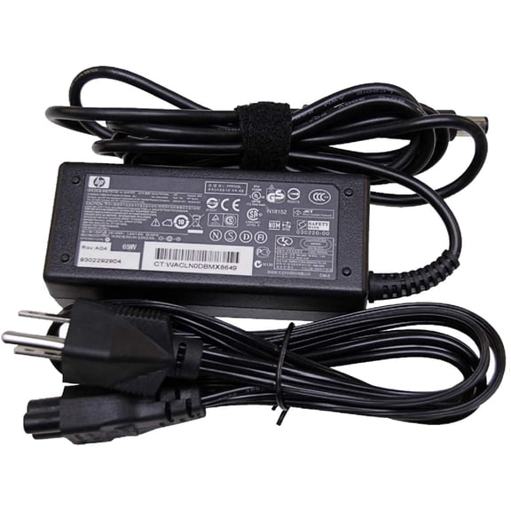 Genuine 65W 19.5V AC/DC Adapter for HP IS 13252 IEC 60950-1 R-41012327 Laptop Power Supply Cord Charger Cable PSU