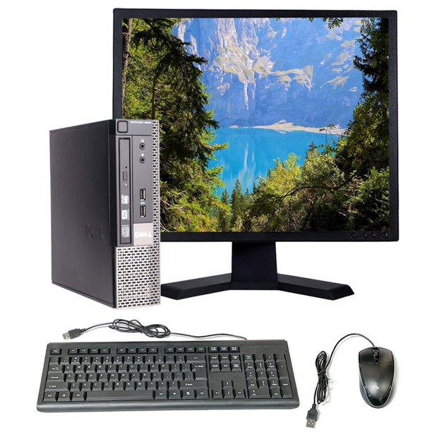 Restored Dell Desktop Computer 9020 Core i3 Processor 8GB Memory 256GB