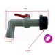 thumbnail image 4 of Adaptador de drenaje Reemplace el conector de la válvula Interruptor Boquillas Juntas del Preparación para el invierno de jardín Adapt 32 mm DYNWAVEMX Grifo de riego al aire libre, 4 of 4