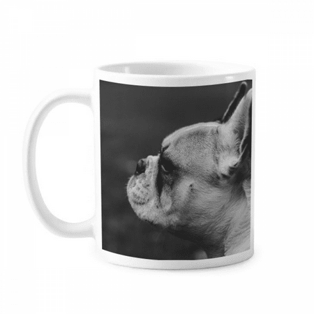 

Dog Pet Animal Gray Picture Mug Pottery Cerac Coffee Porcelain Cup Tableware