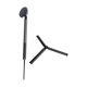 thumbnail image 3 of Trípode de golf para selfies con soporte para teléfono inteligente con estaca de tierra, rotación de 360 degree, multiusos, aluminio resistente y extensible Estaca de tierra negra, 3 of 8