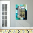 thumbnail image 5 of Empire Art Direct Empire Art "sky"Rectangular Reverse Printed Tempered Art Glass with Rectangular Beveled Mirror 36 in. x 48 in. x 0.4 in. Blue, 5 of 5