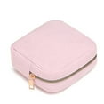 thumbnail image 4 of Corduroy Makuep Bag Small Coin Purse Fashionable Solid Color Zippered Cosmetic Storage Toiletry Case for Women, 4 of 9